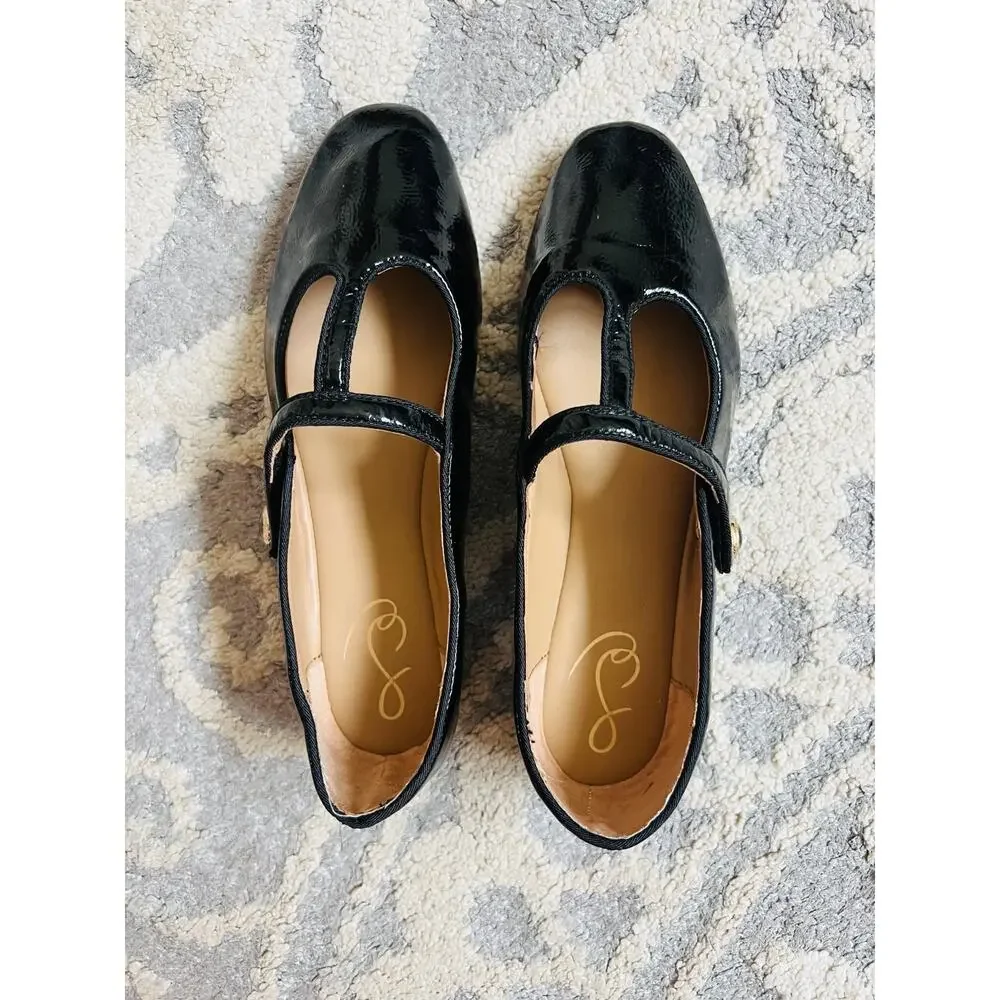 NEW❤️Sam Edelman Kids' Melody T-Strap Shoe sz4